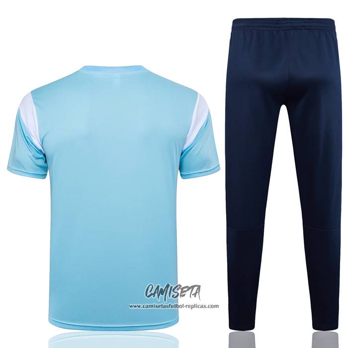 Chandal del Manchester City 2023-2024 Manga Corta Azul
